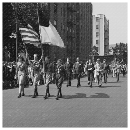 1944 Sunday School Parade in Brooklyn New York - Available at KNOWOL