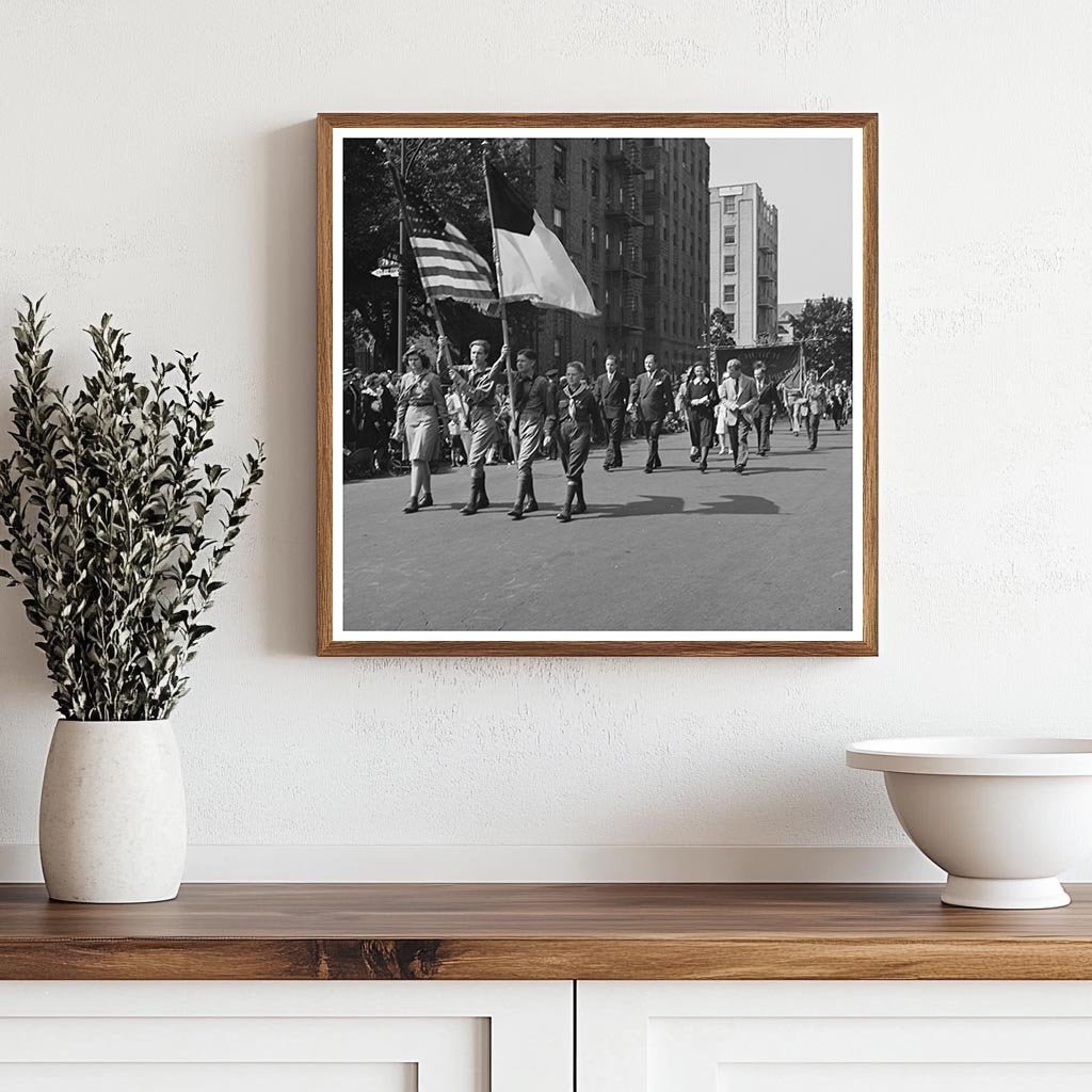 1944 Sunday School Parade in Brooklyn New York - Available at KNOWOL