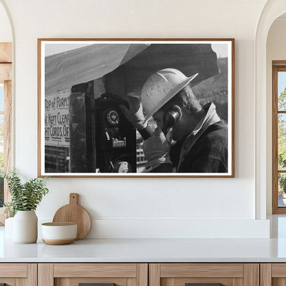 1944 Telephonic Communication at Shasta Dam Construction - Available at KNOWOL