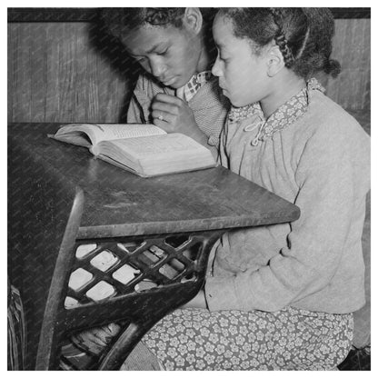 1944 Vintage Photo of African American Children in School - Available at KNOWOL