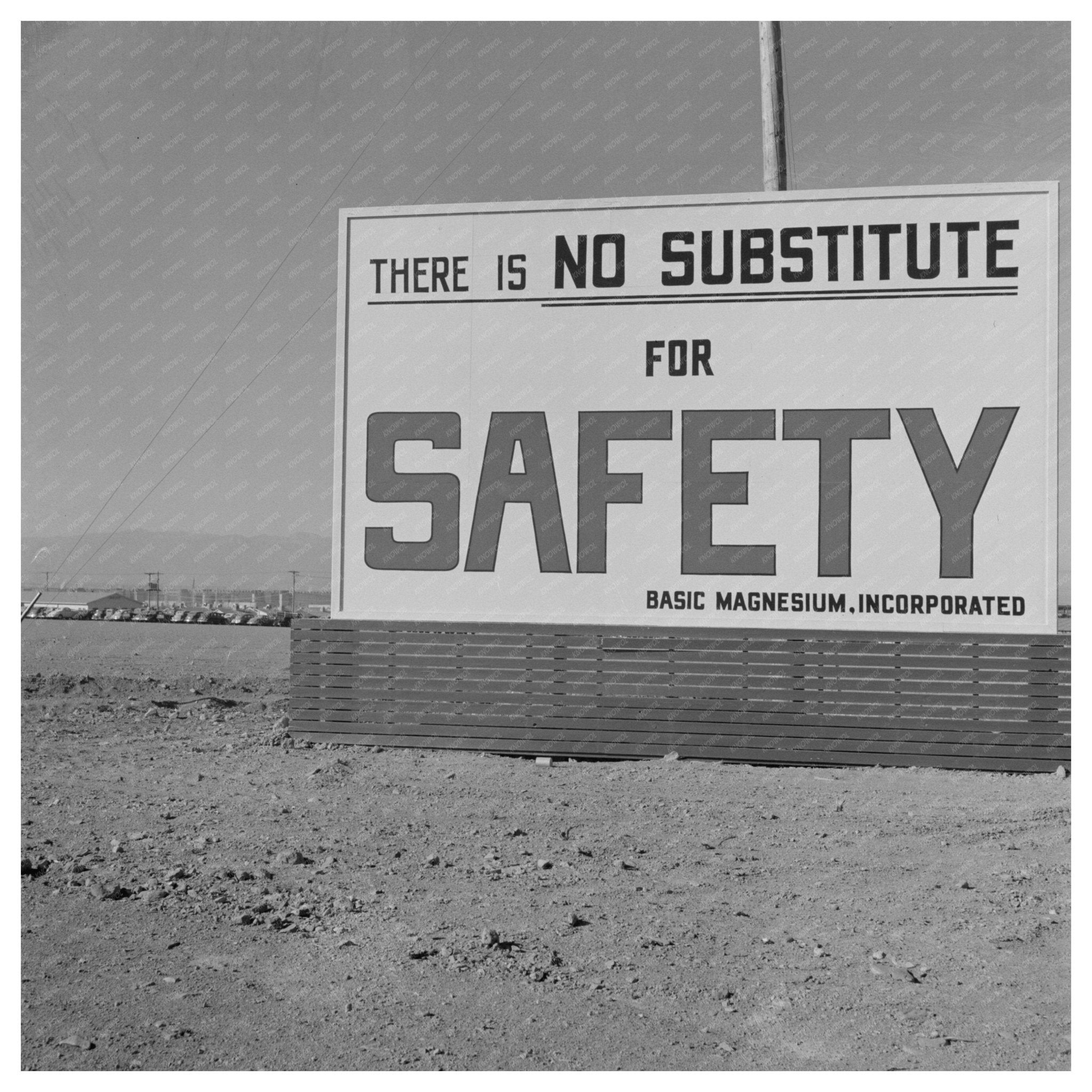 1945 Vintage Billboards at Basic Magnesium Las Vegas - Available at KNOWOL