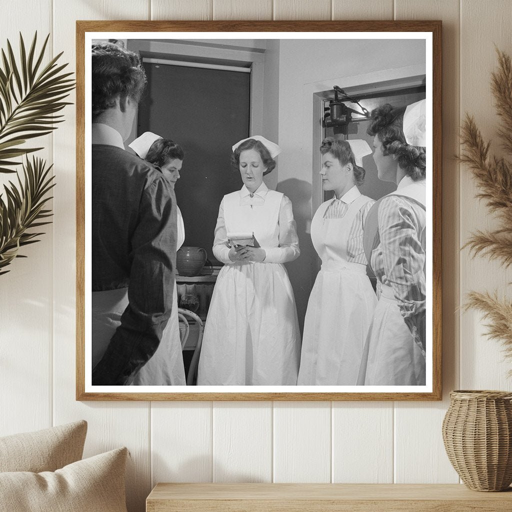 1946 Student Nurses Morning Circle Training Facility Image - Available at KNOWOL