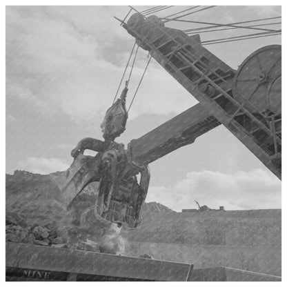 1950 Electric Shovel at Morenci Copper Mine in Arizona - Available at KNOWOL