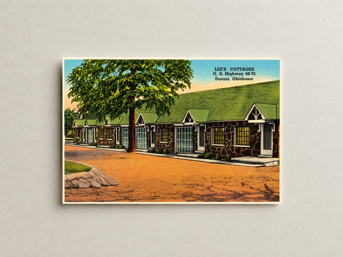 Durant, OK: Lee's Cottages, U.S. Highway 69 - 75