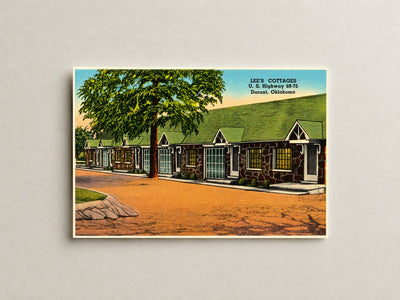 Durant, OK: Lee's Cottages, U.S. Highway 69 - 75