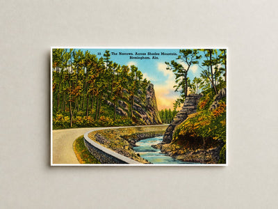 Birmingham, AL: The Narrows, across Shade Mountain