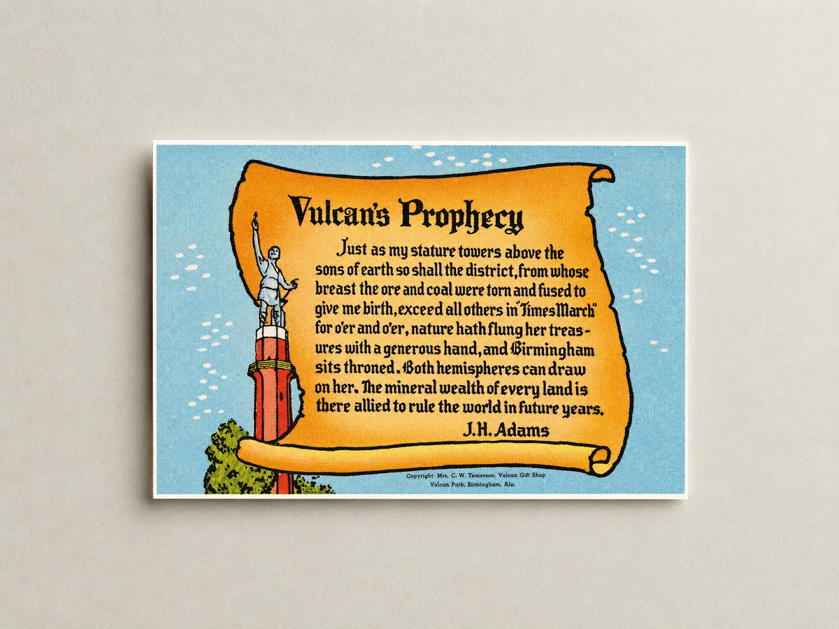 Birmingham, AL: Vulcan's Prophecy