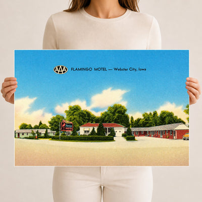 Webster City, IA: Flamingo Motel -- Webster City