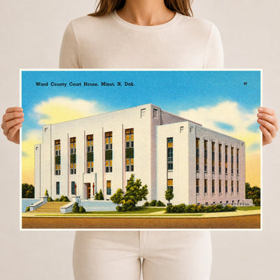 Minot, ND: Ward County Court House