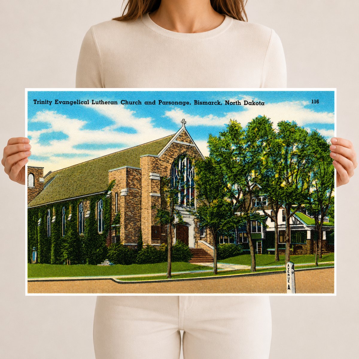 Bismarck, ND: Trinity Evangelical Lutheran Church and Parsonage