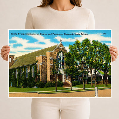 Bismarck, ND: Trinity Evangelical Lutheran Church and Parsonage