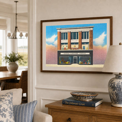 Hopkins Furniture Company — Vintage Maryland Postcard