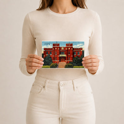 The Armory, Centerville, MD — Vintage Maryland Postcard