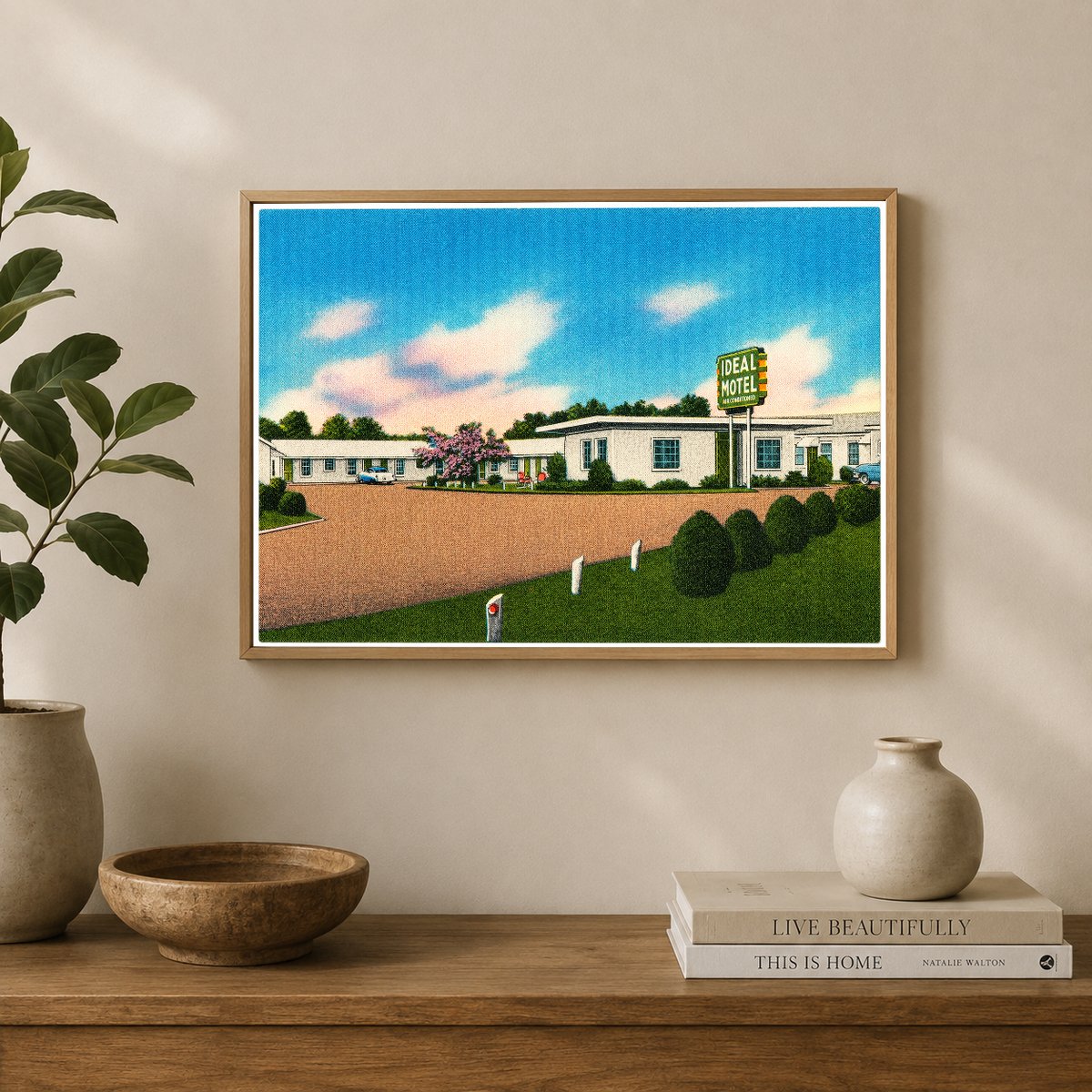 Jackson, MS: Ideal Motel, located on Highway 80, 5 miles west of Jackson
