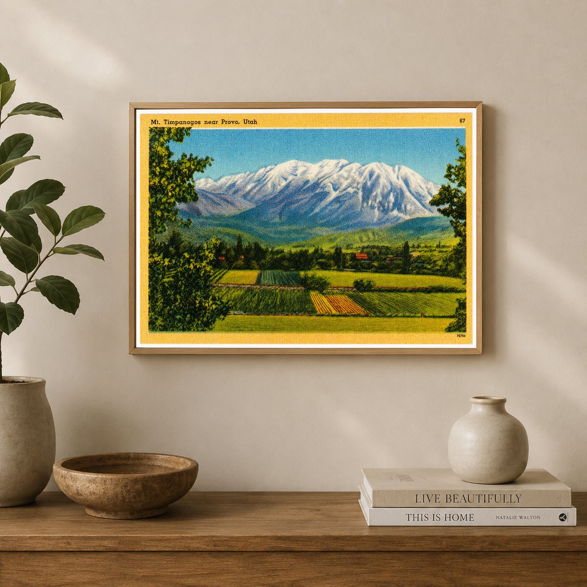 Timpanogos, Mount, UT: Mt. Timpanogos, near Provo