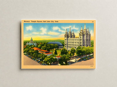 Salt Lake City, UT: Mormon Temple Square