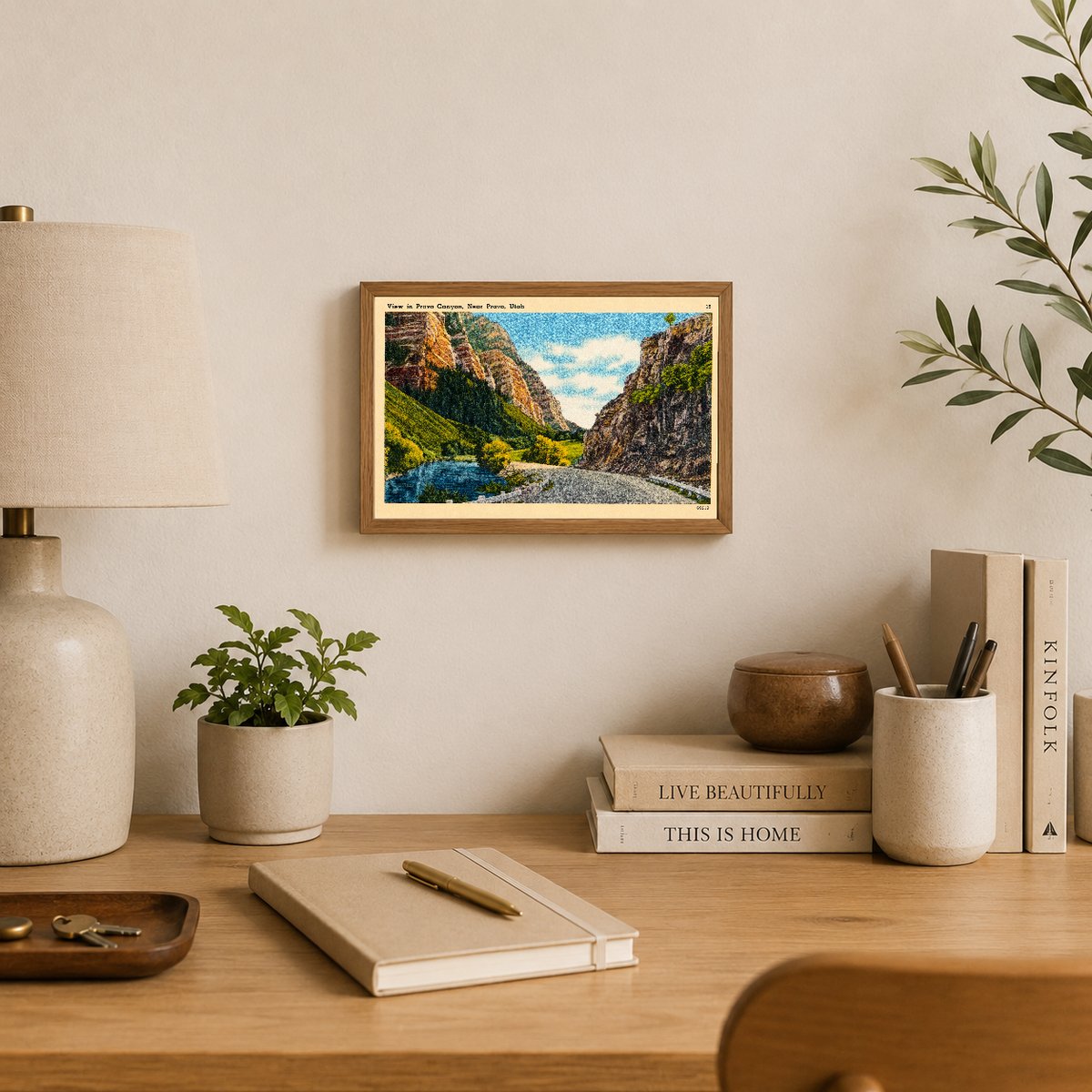 Provo, UT: View in Provo Canyon, near Provo