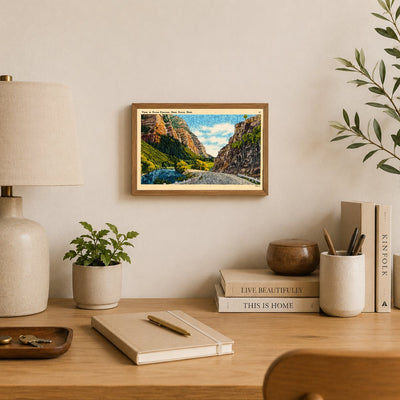 Provo, UT: View in Provo Canyon, near Provo