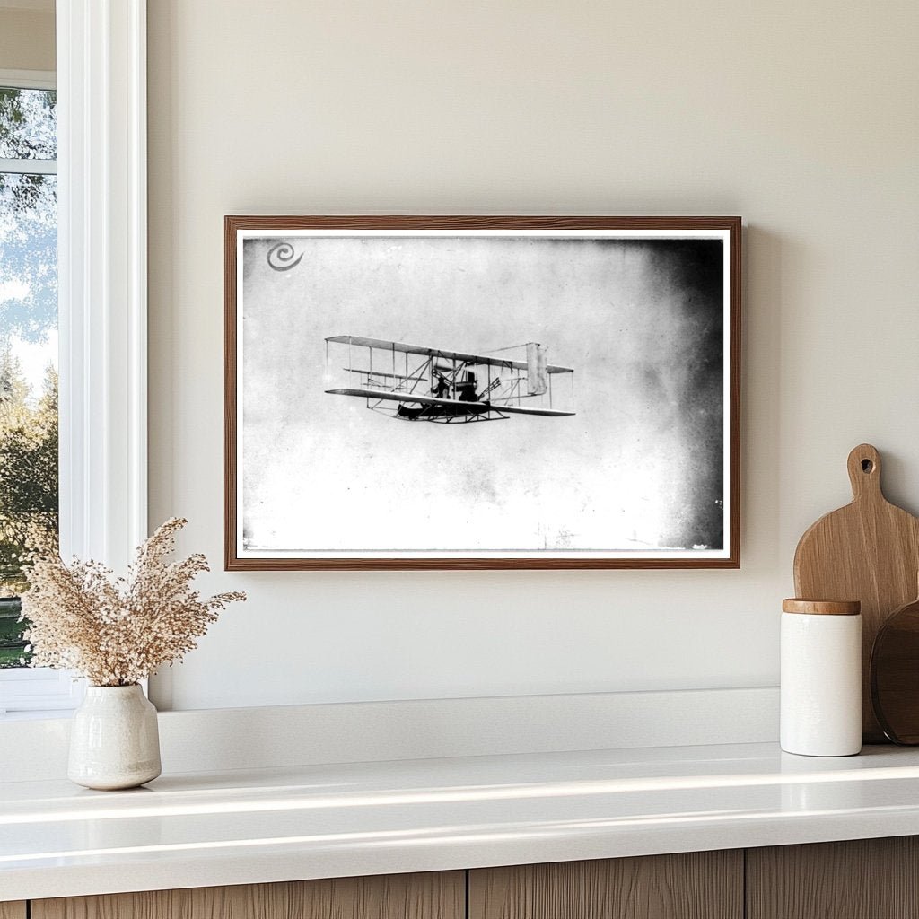 Historic 1909 Flight Over New York Harbor