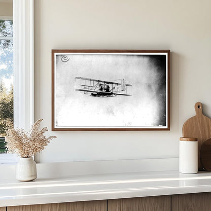 Historic 1909 Flight Over New York Harbor