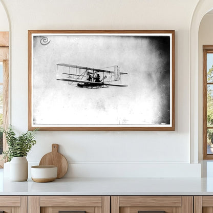 Historic 1909 Flight Over New York Harbor