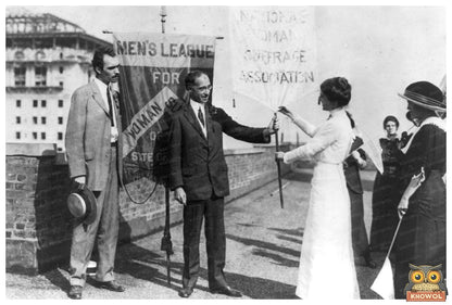Historic Rooftop Ceremony for Women’s Suffrage, NYC 1915