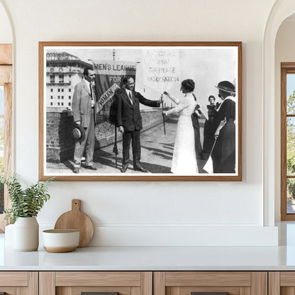 Historic Rooftop Ceremony for Women’s Suffrage, NYC 1915