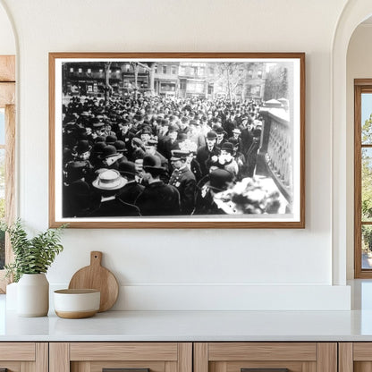 1905 New York Suffragette Parade on Broadway