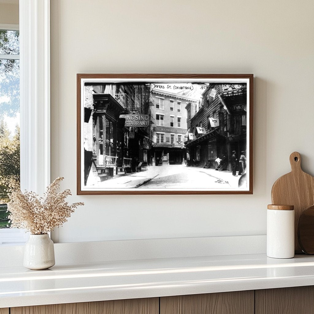 Doyers Street: 1909 Chinatowns Vibrant Heart