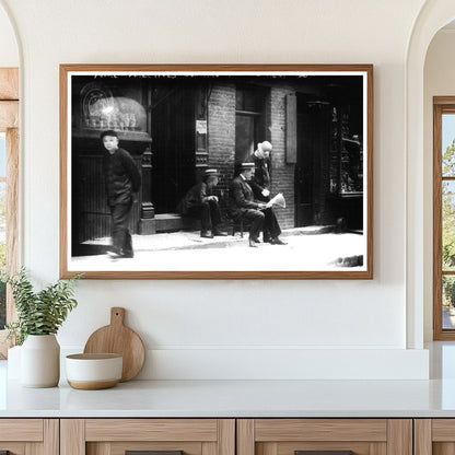 Historic Police Presence in 1909 Chinatown NYC