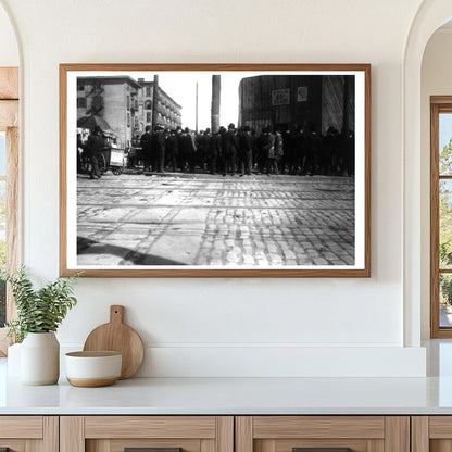 1910s Brooklyn Baseball Fans in Exciting Atmosphere