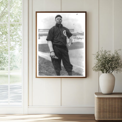 Iconic 1911 Portrait of Three Finger Brown, Pitcher