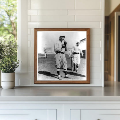 Historic Portrait of Brooklyn Baseball Star Zack Wheat