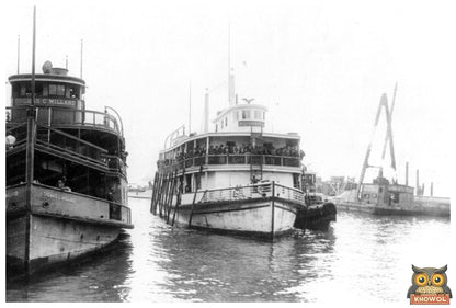 1920 Ellis Island Ferries: Gateway to New Lives
