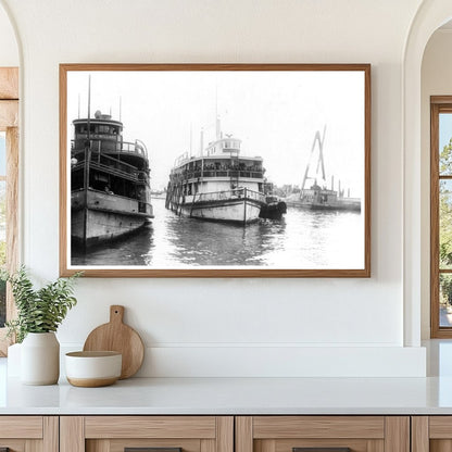 1920 Ellis Island Ferries: Gateway to New Lives