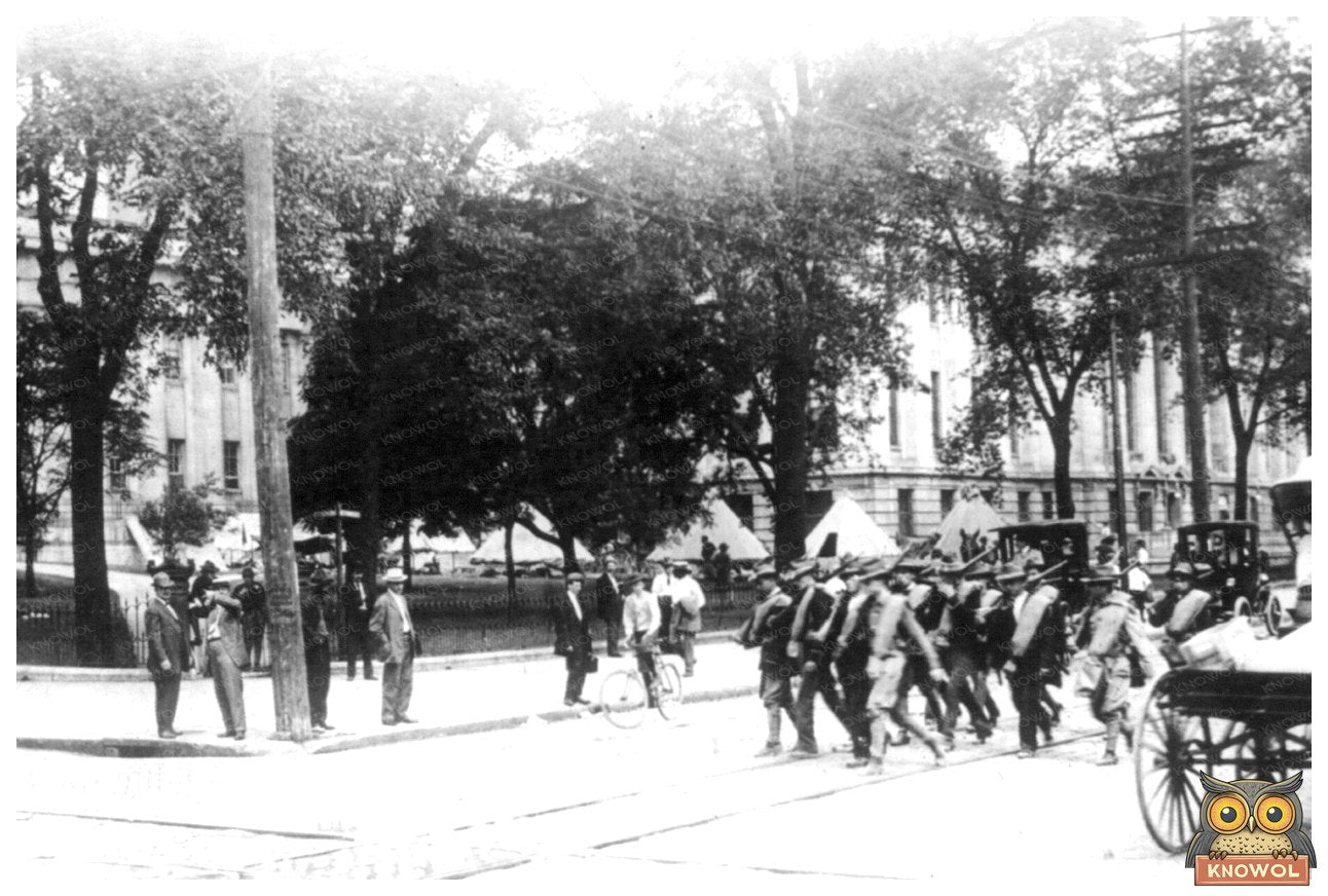 1910 Columbus: National Guard Arrives During Strike