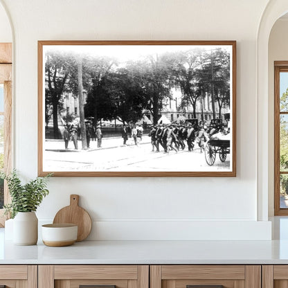 1910 Columbus: National Guard Arrives During Strike