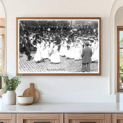 NYC May Day Parade 1910: Celebrating Workers Rights