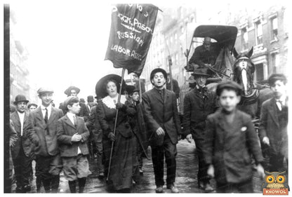 May Day Labor Parade: Russian Workers in NYC, 1909