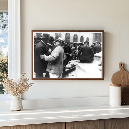 1920 NYC Anarchist Bombing Aftermath - Historic Moment