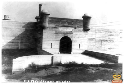 1910 Atlanta Federal Penitentiary Entrance Photo