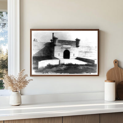 1910 Atlanta Federal Penitentiary Entrance Photo