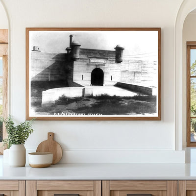 1910 Atlanta Federal Penitentiary Entrance Photo