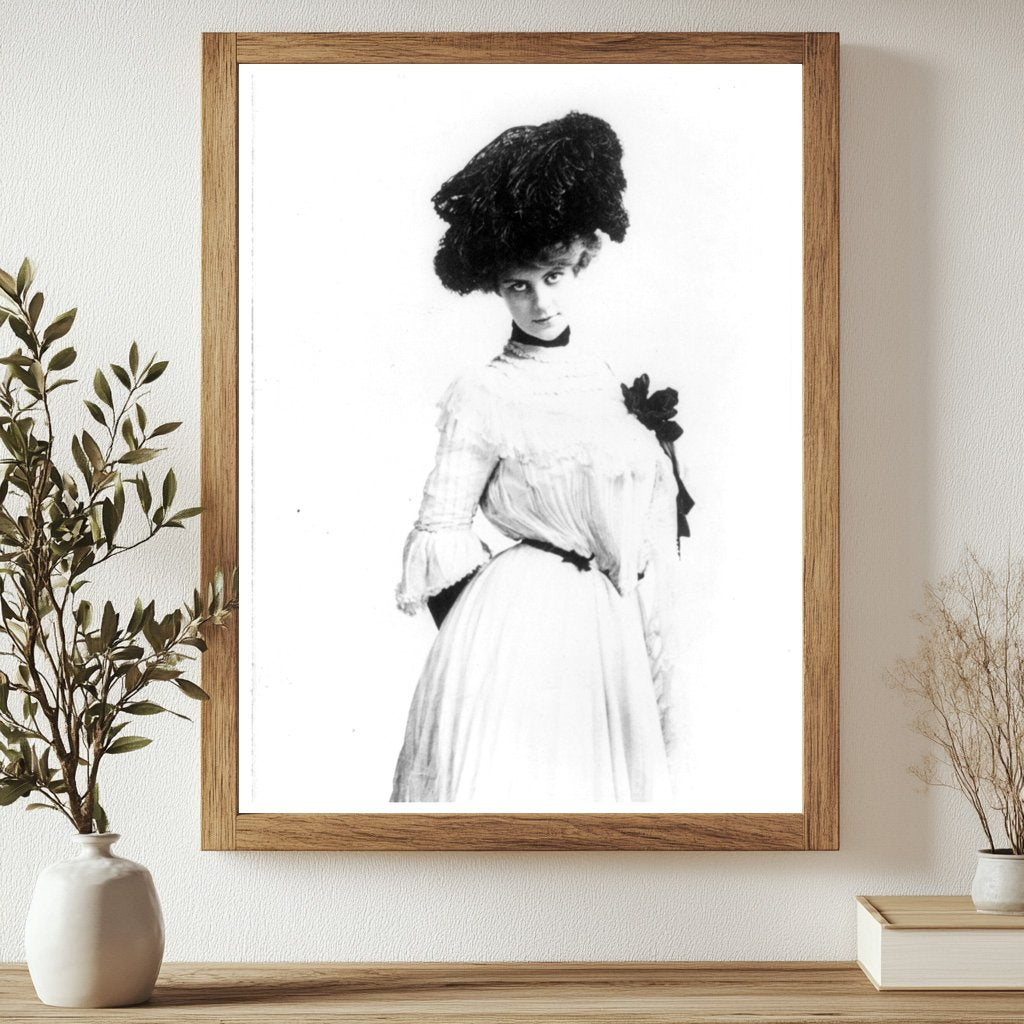 1906 Portrait of Social Advocate Marie Gebhard