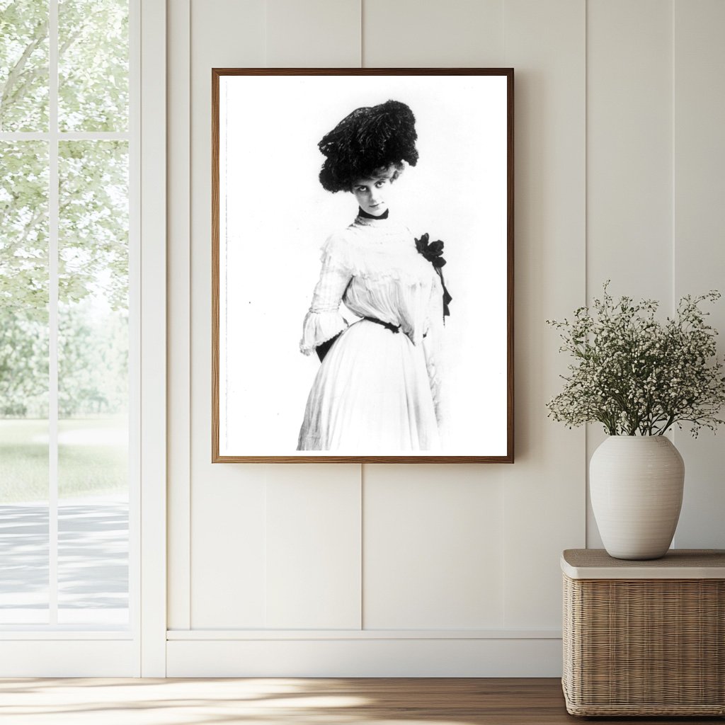 1906 Portrait of Social Advocate Marie Gebhard