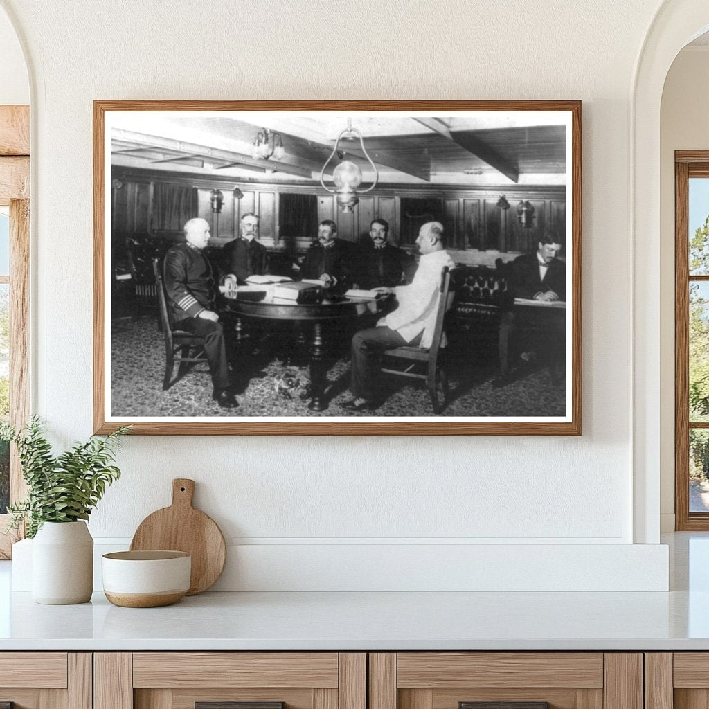 1898 Naval Court Inquiry: USS Maine Destruction