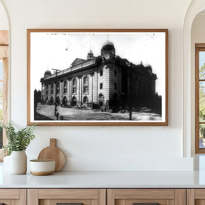Denvers Iconic Convention Hall Under Construction (1908-1914