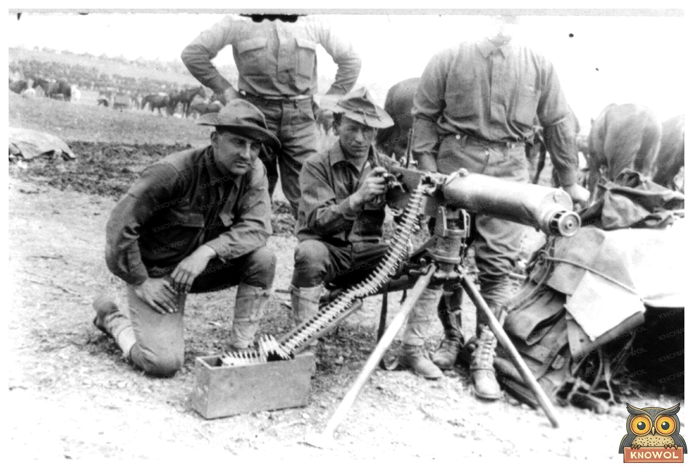 1911 U.S. Army in Texas: Maxim Gun Maneuvers