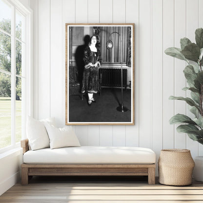 Elegant Portrait of Dusolina Giannini, 1926