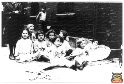 Street Life in Early 20th Century NYC: Children at Play